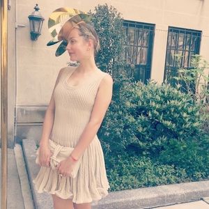 Alaia Fit & Flare Dress